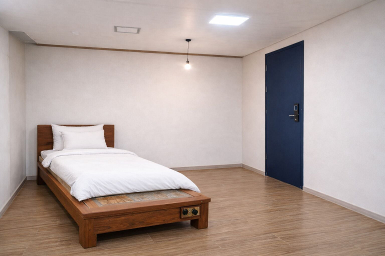 Bedroom 3, Bellus Rose Pension Hotel, Gyeongju