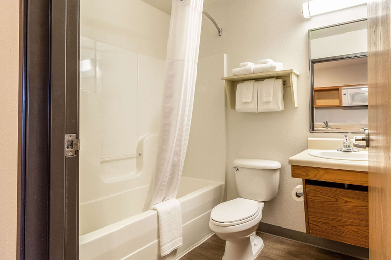 Bathroom 4, WoodSpring Suites Houston Baytown, Houston