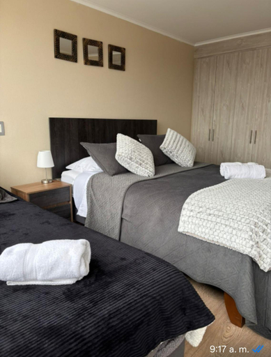 Bedroom 2, Moderno Depto en el Centro de Chillan con estacionamiento, Ñuble