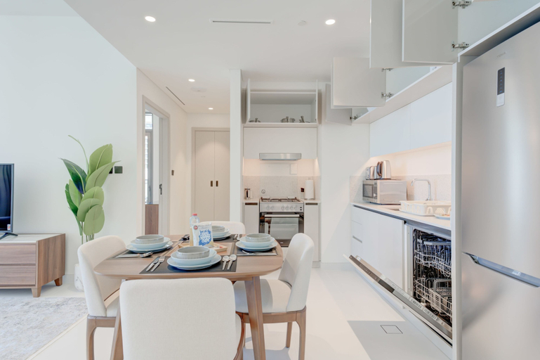 Room 3, Silkhaus Elegant 1bdr Sea View Private Beach, Dubai