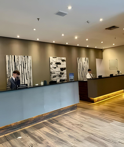 Public Area, Flat particular no hotel M. Ibirapuera em Moema, São Paulo