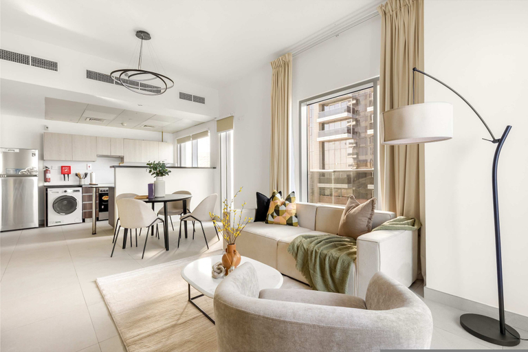 Room 4, Silkhaus Cityscape 1BR Najmat, Abu Dhabi City