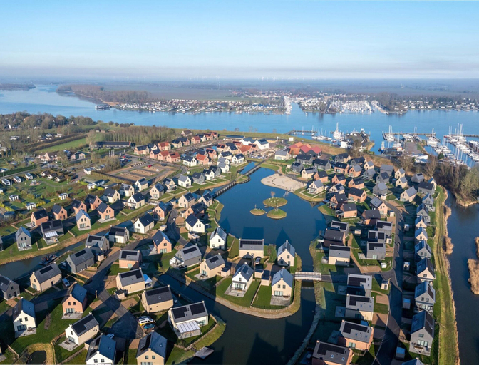 View from property 2, Comfortable Villa in Veerse Meer, Goes