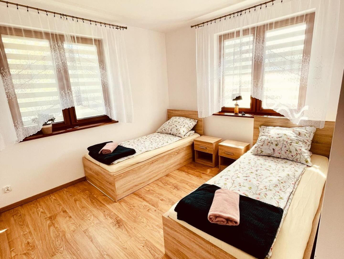 Bedroom 1, Apartament Rybical - POKOJE, Giżycko