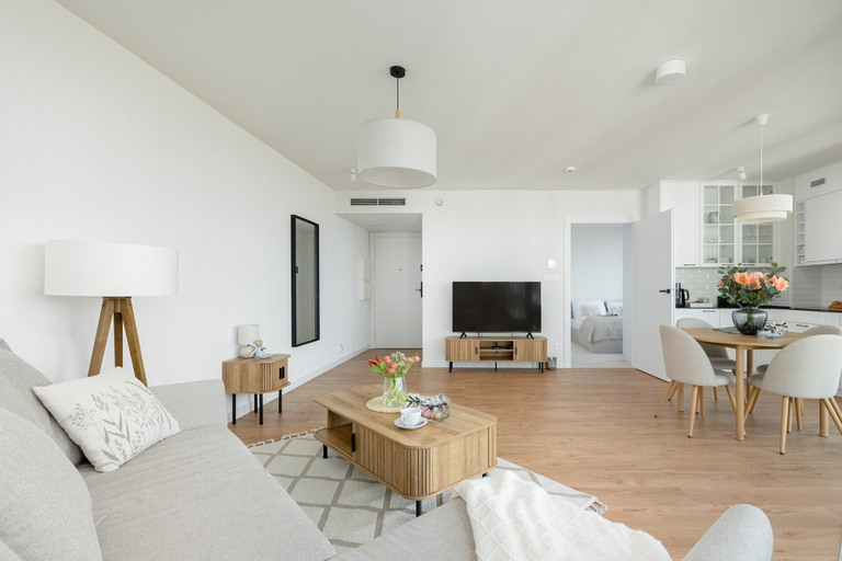 Living room 3, Stunning Seaview Retreat for 4 in Pobierowo, Gryfice