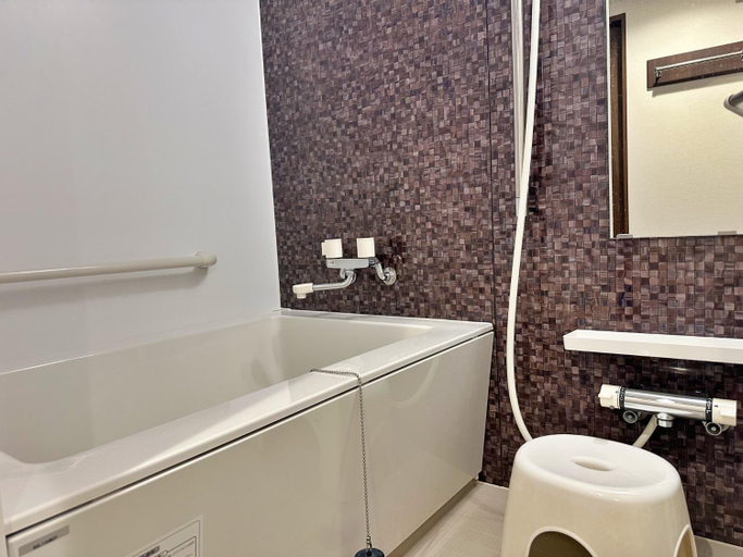 Bathroom 3, BANDE HOTEL TEMPOZAN, Osaka