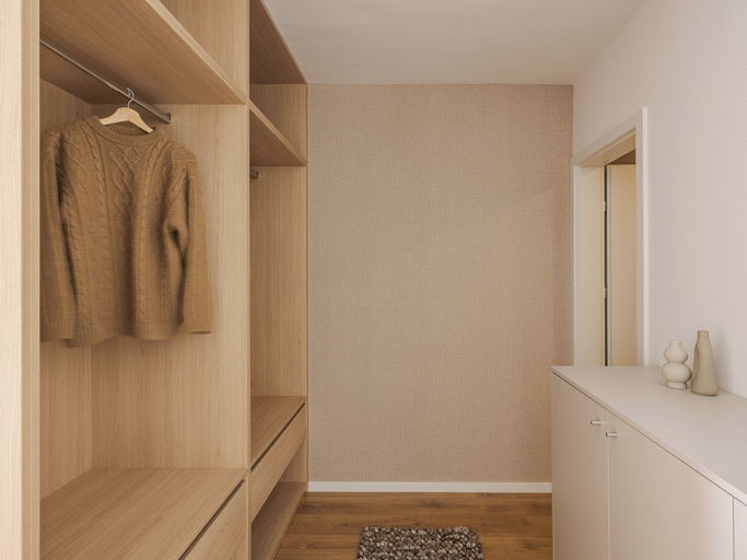 Wardrobe, Gardinn Serviced Apartments, Bratislava III