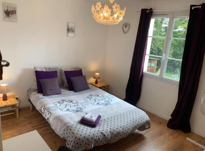 Bedroom 4, Chambres d'hôtes Sous les Grands Chênes, Loire-Atlantique