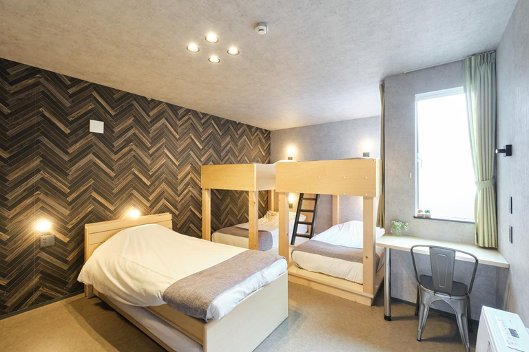 Bedroom 2, UCHI SUSUKINO WEST by Hotel Wheat, Sapporo