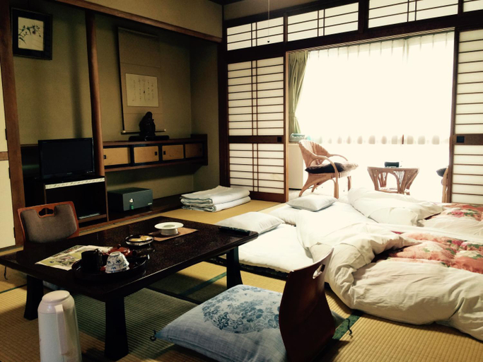 Bedroom 2, Yudanaka Onsen Yamazakiya Ryokan, Yamanouchi