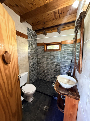 Bathroom, El Camino Cabanas y Apart, Calamuchita