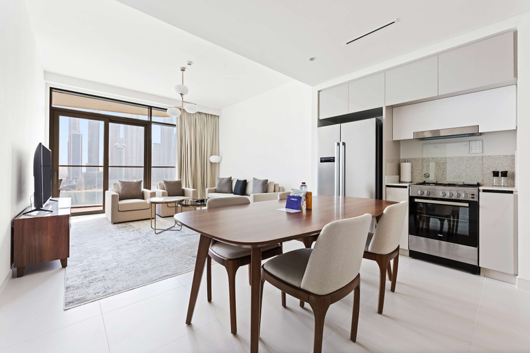 Room 3, Silkhaus Large 2BR Private Beach Marina Vista, Dubai
