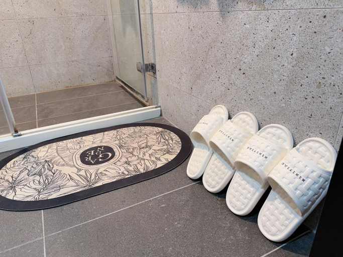 Bathroom 3, 拾月無邊際游泳池溫泉房-含早餐可加購生日佈置, Yilan
