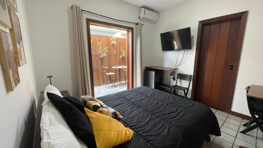 Bedroom, Casinha do Mar - pe na areia em Itamambuca, Ubatuba