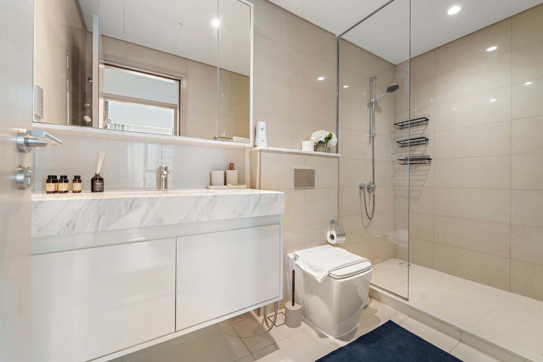 Bathroom 5, Silkhaus Luxurious 1BR Downtown Burj Royale, Dubai