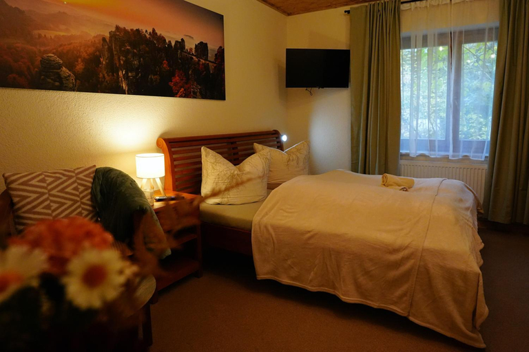 Bedroom 2, Pension Zum historischen Kalkwerk, Sächsische Schweiz-Osterzgebirge
