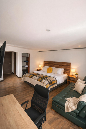 Bedroom 2, Duran Business Suites near Airport, Santafé de Bogotá