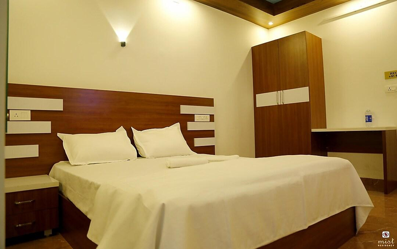 Bedroom 2, mist residency, Idukki