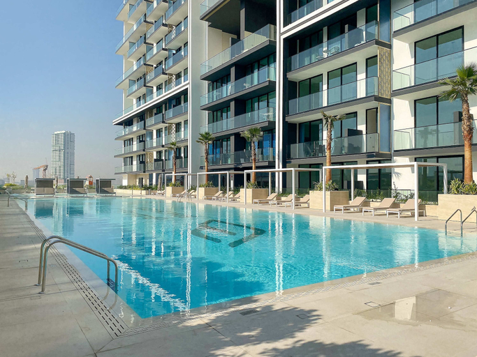 Room 2, Silkhaus Modern 1BR Stay Binghatti Onyx New, Dubai