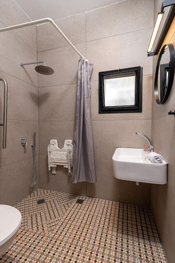 Bathroom 3, Ashdot Yaacov Ichud Kibbutz Country Lodging by KHC