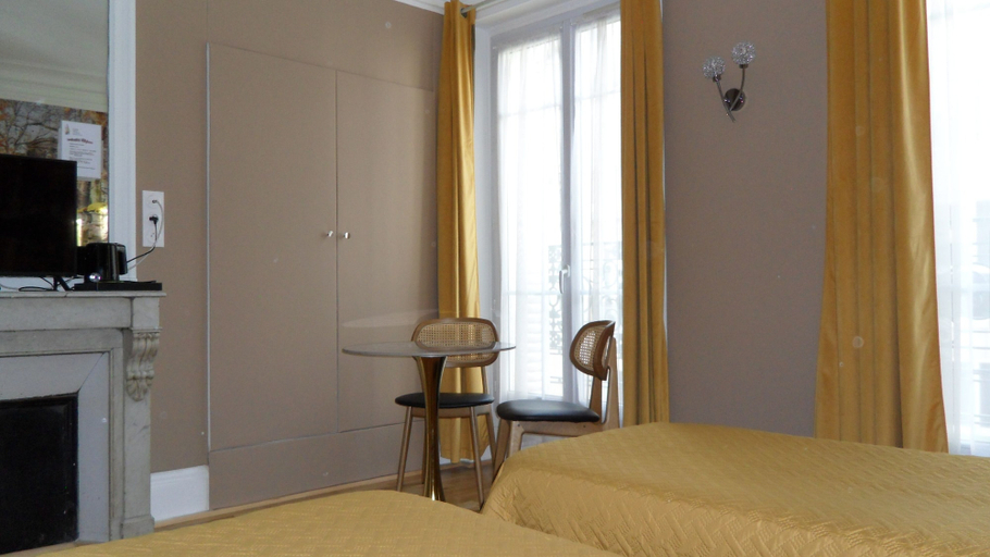 Bedroom 4, Hôtel Jean Bart, Paris