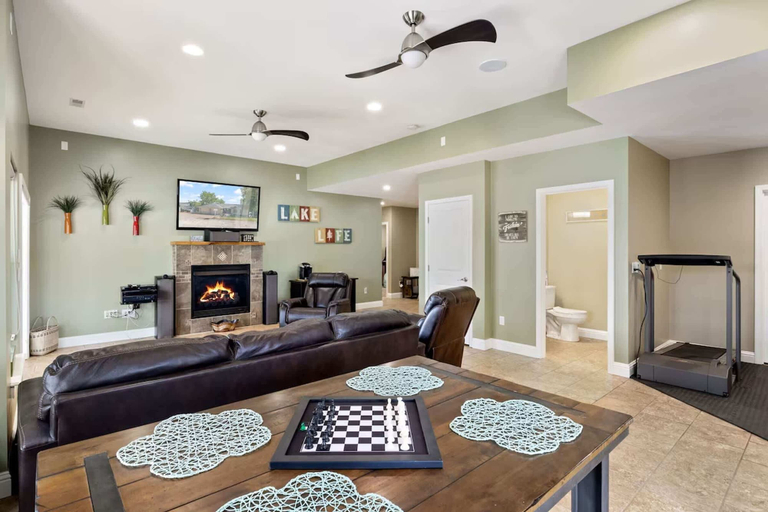 Living area 2, Eagle Ridge Retreat - Dock, Hot Tub & Game Room, Morgan