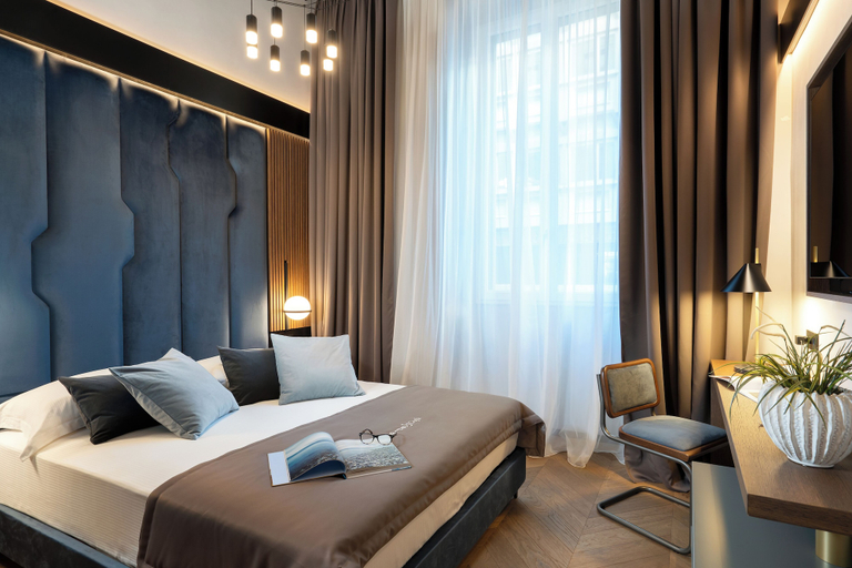 Bedroom 2, Arts & Crafts Apartments, Florence