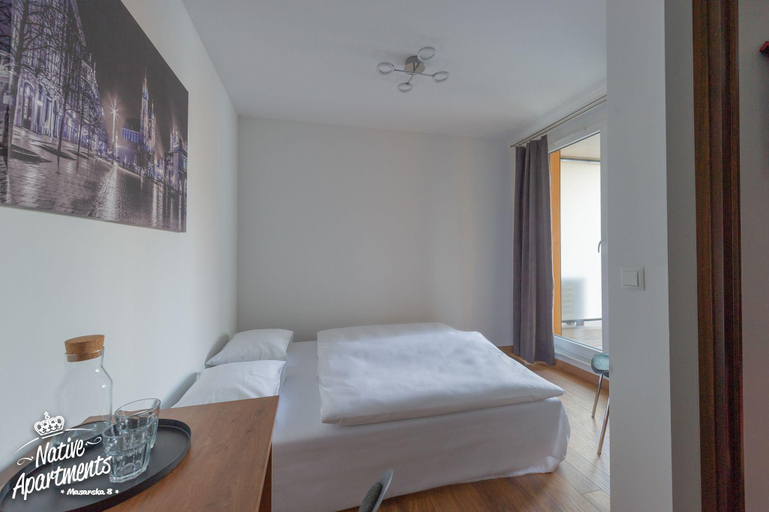 Bedroom 2, Native Apartments Masarska 8, Kraków City