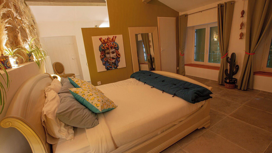 Bedroom 5, Moulin Lombard B&B, Var
