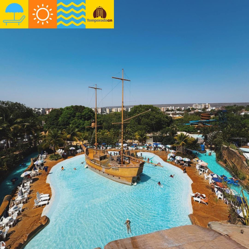 Others 5, Piazza diRoma com acesso ao Acqua Park - Gustavo, Caldas Novas