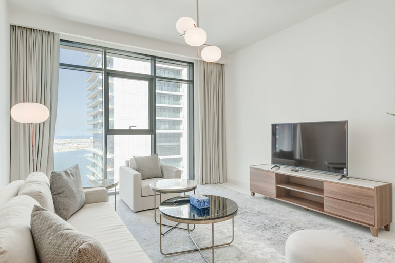Room 4, Silkhaus Elegant 1bdr Sea View Private Beach, Dubai