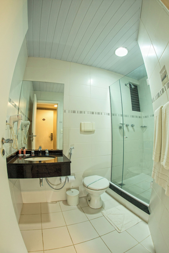 Bathroom, Campo Largo Comfort Hotel, Campo