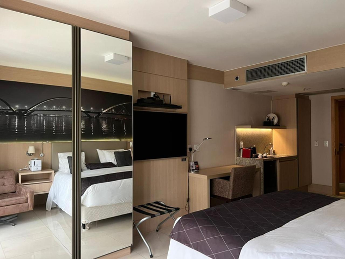 Bedroom 3, Cullinan Brasilia - Fabuloso apartamento da REDE PREMIUM 05, Brasília