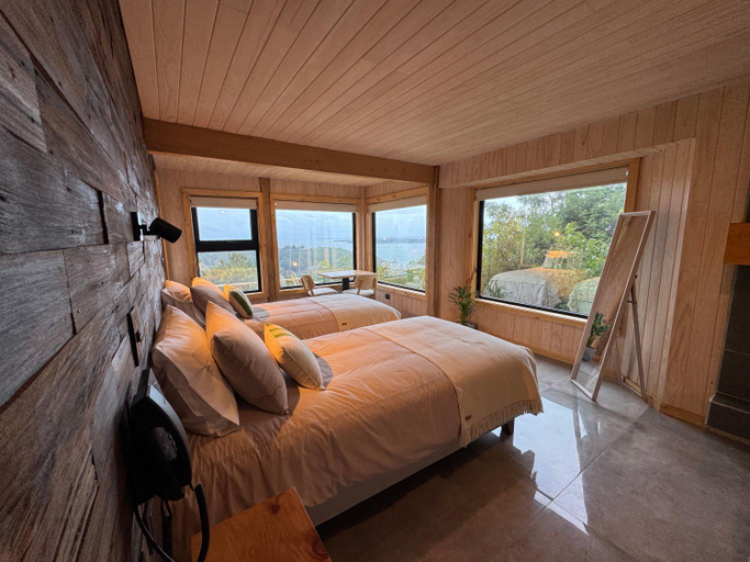 Bedroom 2, Tungulu - Hotel Boutique & Cabanas, Llanquihue