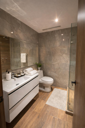 Bathroom 3, Duran Business Suites near Airport, Santafé de Bogotá