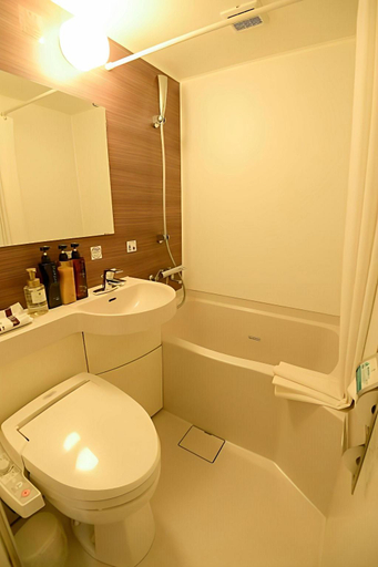 Bathroom, VIA INN SHIN OSAKA WEST - JR WEST GROUP, Osaka
