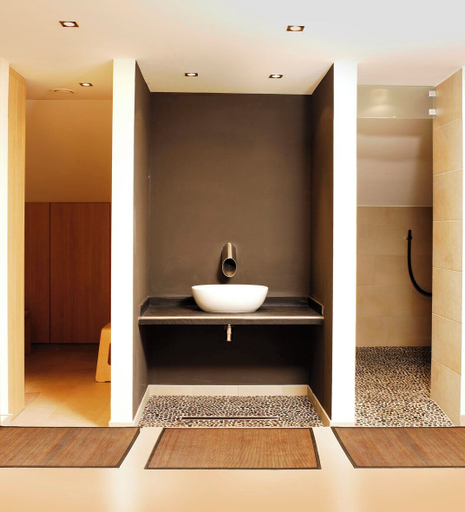 Bathroom 5, Hotel Schepers, Borken