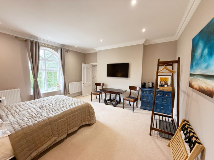 Bedroom, Moorswater Lodge, Cornwall