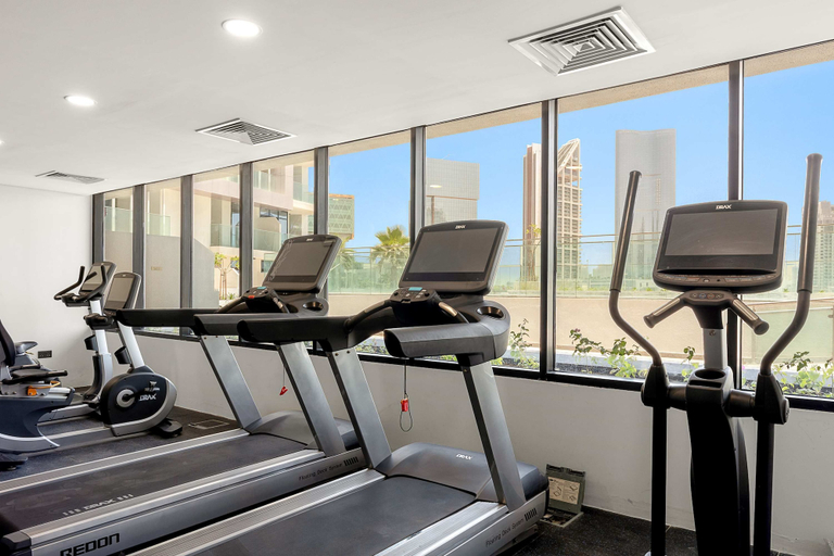 Room 2, Silkhaus Chic 1bdr Apartment With Gym, Abu Dhabi City