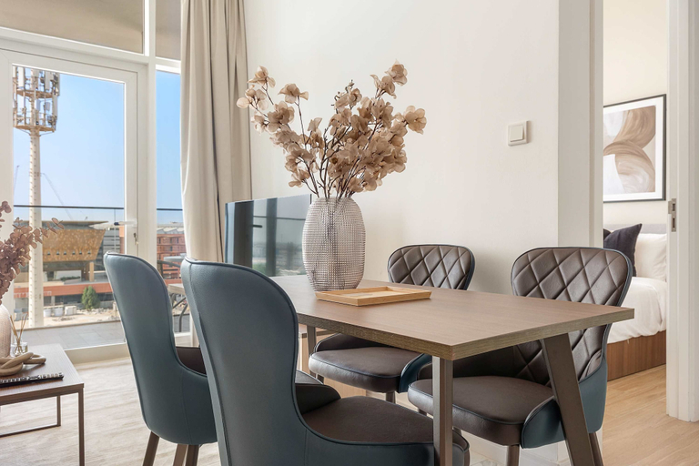 Room 2, Silkhaus Deluxe 1BR in Masdar City at Oasis, Abu Dhabi City