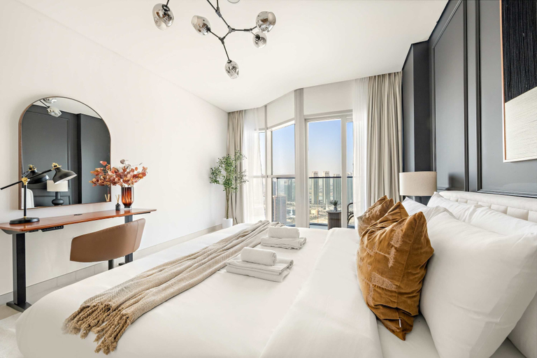 Room 4, Silkhaus 1bdr Executive Stay in Radiant Heights, Abu Dhabi City