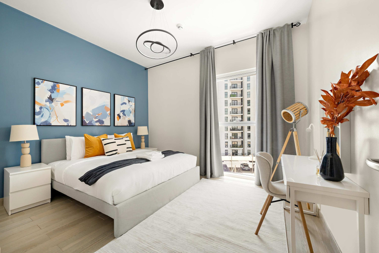 Room 4, Silkhaus Large 1bdr Near Yas Island Parks, Yas Island