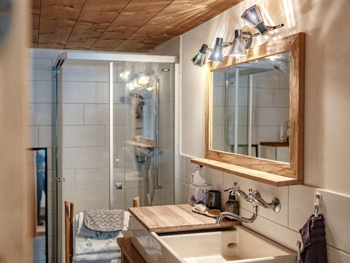 Bathroom, Mys Chalet - Authentique & renove, La Gruyère