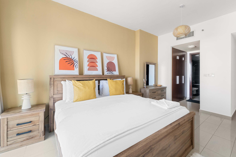 Room 2, Silkhaus Chic 1bdr Burooj Views Ideal Location, Abu Dhabi City
