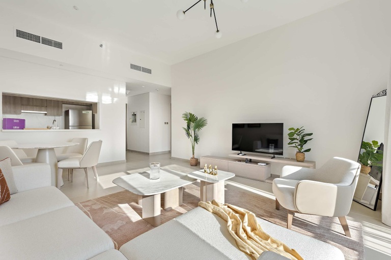 Room 4, Silkhaus Premier 1BR Yas Golf Collection, Yas Island