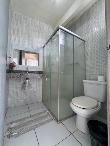 Bathroom 4, Pousada Caminho do Mar, Santa Cruz Cabrália