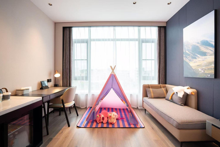 Bedroom 2, Atour Hotel Shanwei High-speed Railway Station Binhai Park, Shanwei