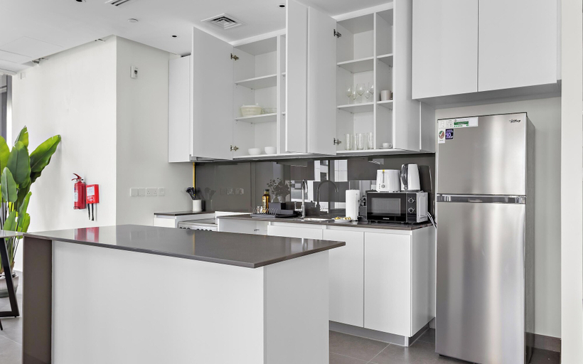 Room 2, Silkhaus Unique 2bdr Beach Access in Pixel Tower, Abu Dhabi City