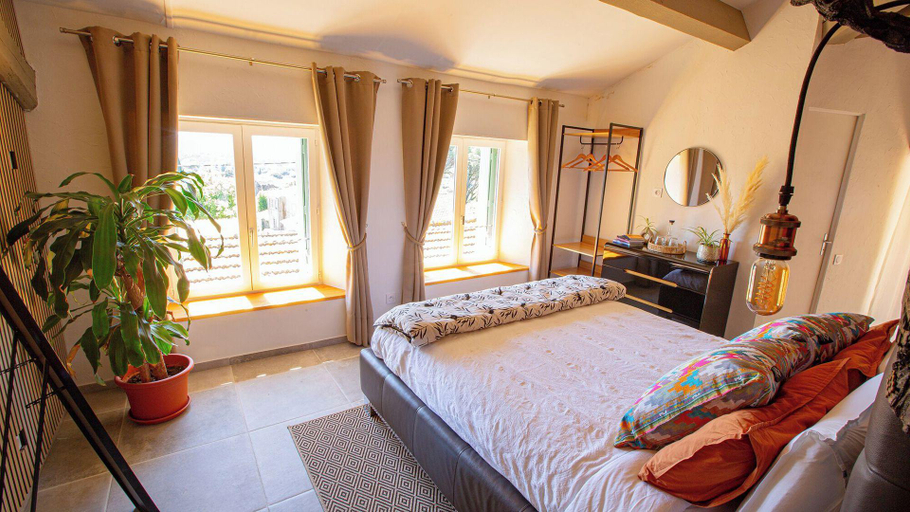 Bedroom 3, Moulin Lombard B&B, Var