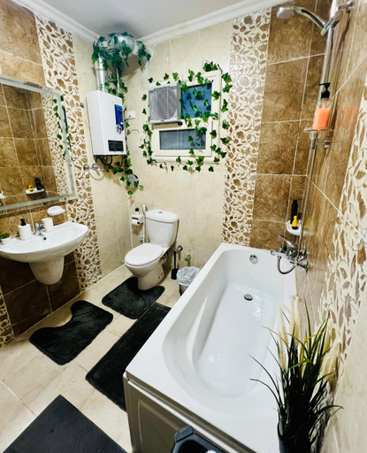 Bathroom 3, Shared apartment in New Cairo, New Cairo City